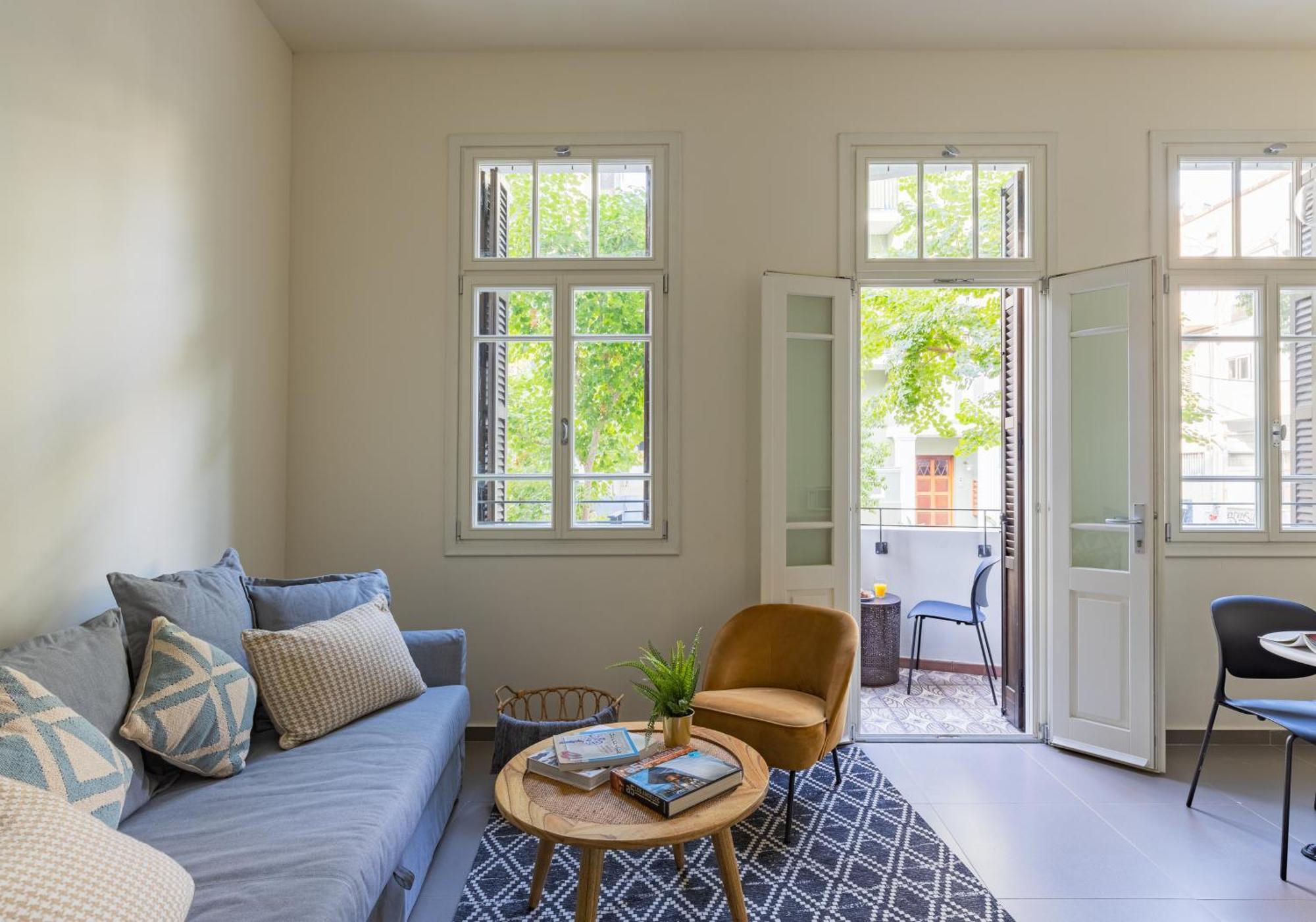 Apartment Boutique Patio Next To Rothschild Blvd *